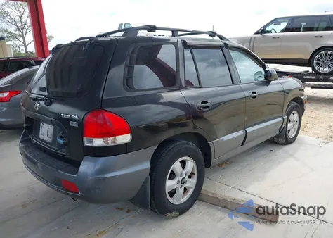 2006 Hyundai Santa Fe Gls from USA, damaged, VIN KM8SC73D26U037426